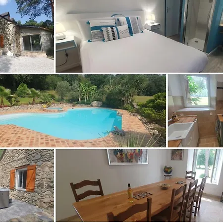 Maison Familiale Baylere - Piscine Et - 8 Pers Lejlighed *