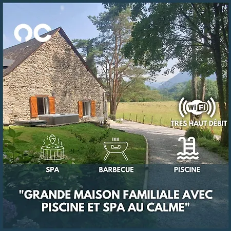 Maison Familiale Baylere - Piscine Et - 8 Pers *